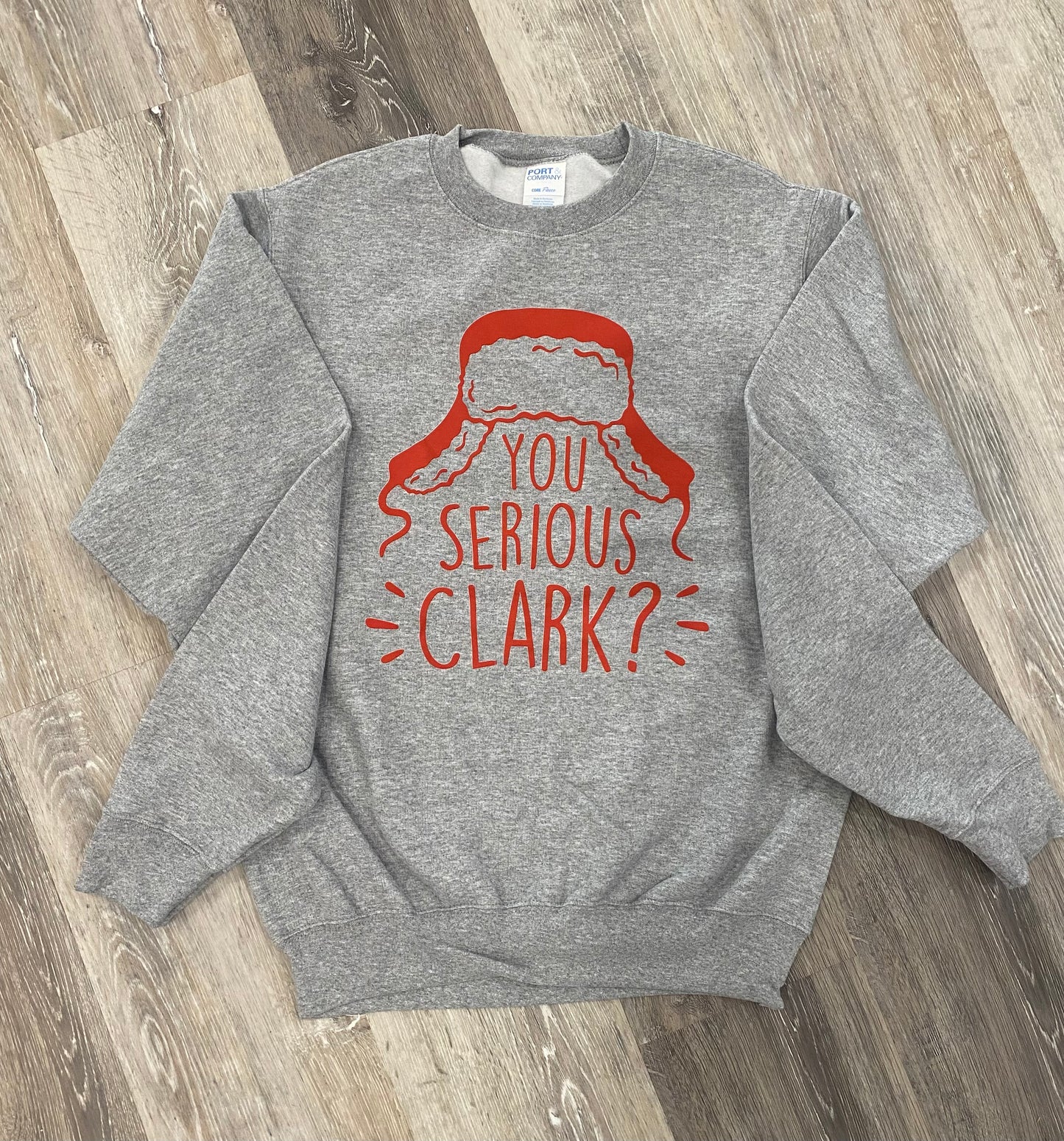 Lampoon's Christmas "You Serious Clark?" Graphic Sweatshirt