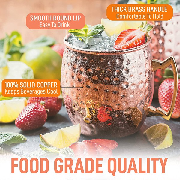 Moscow Mule Copper Mug Set
