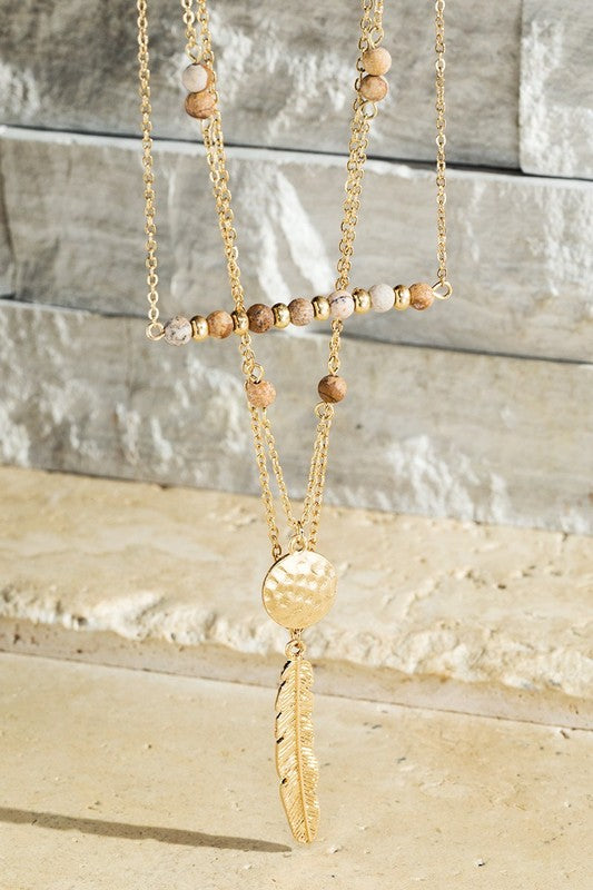 Multi Mix Charm Necklace