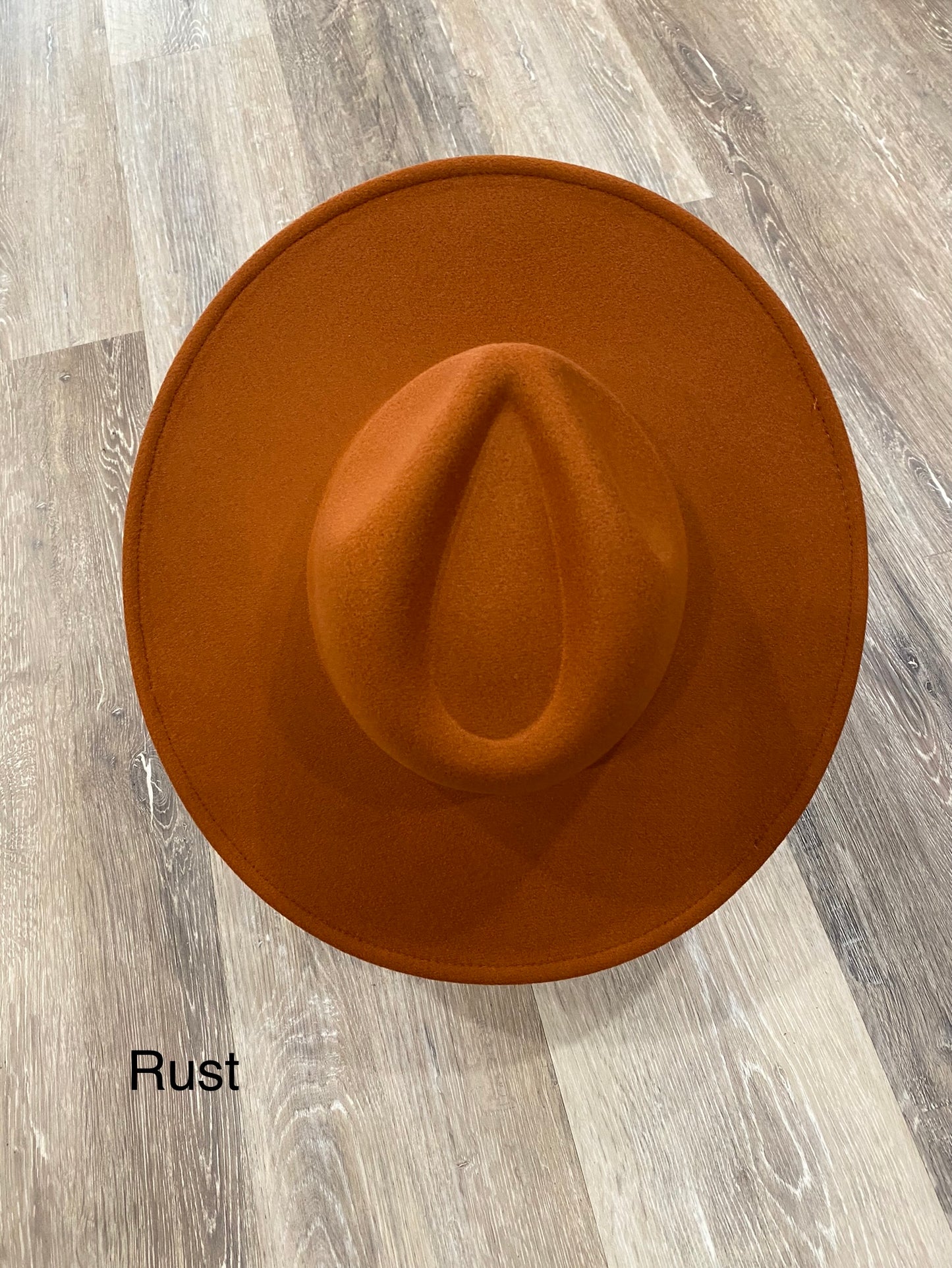 Wide Brim Vegan Felt Hat