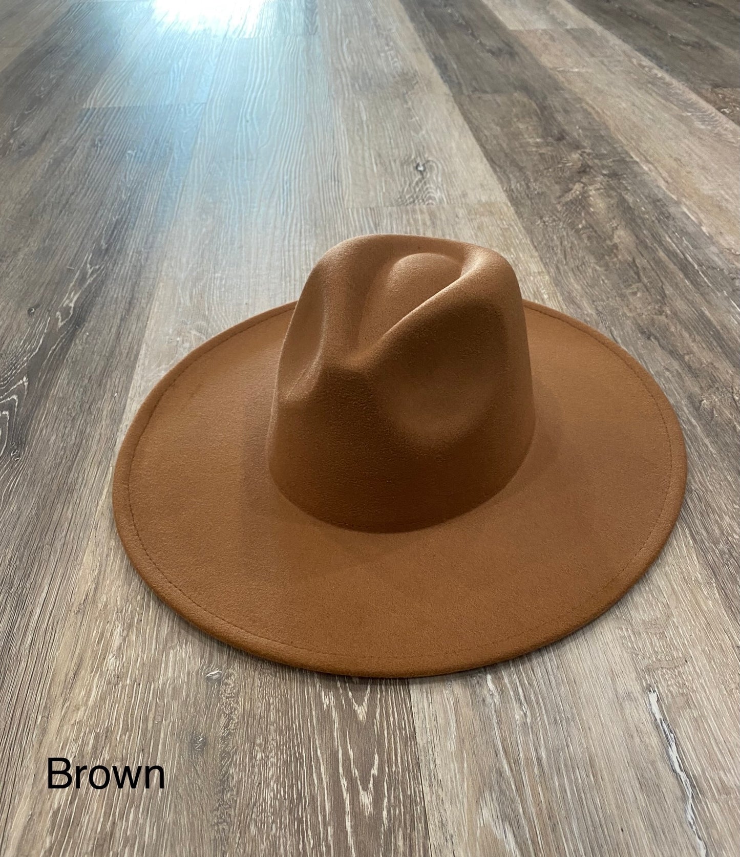 Wide Brim Vegan Felt Hat