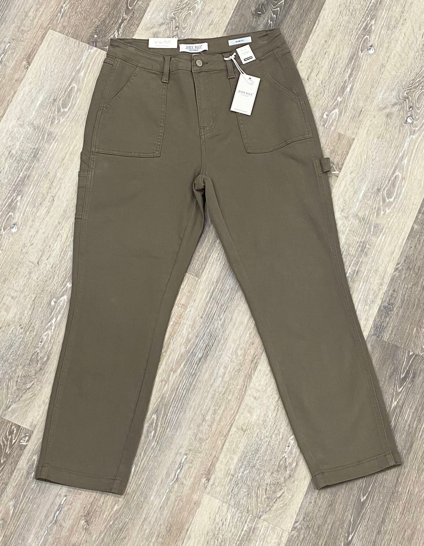 Judy Blue High Waist Slim Fit Utility Jeans
