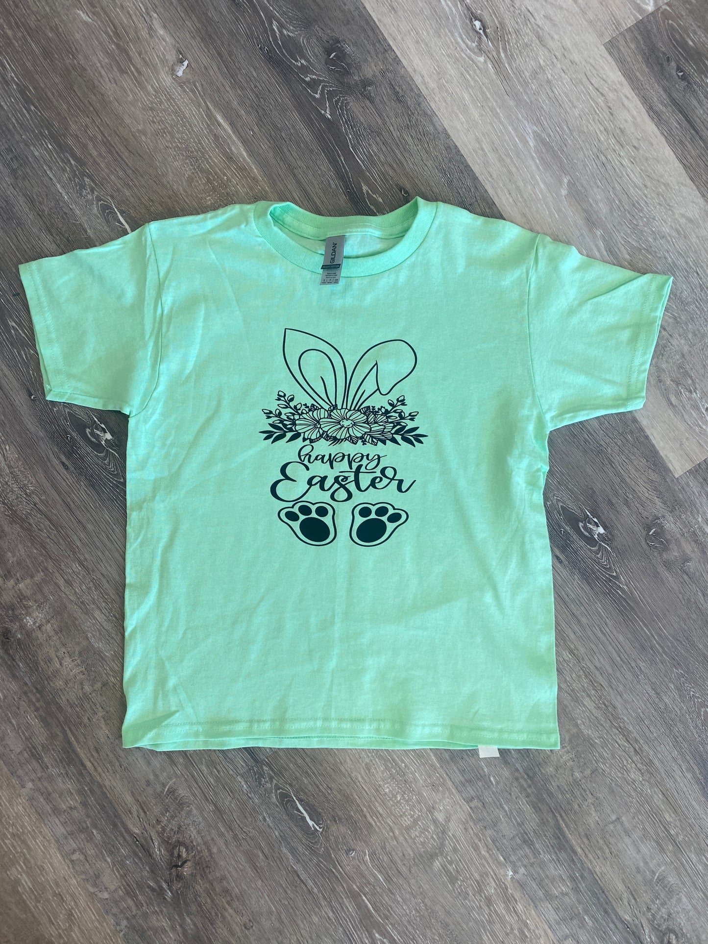 Spring Bunny Graphic T-Shirt - Youth