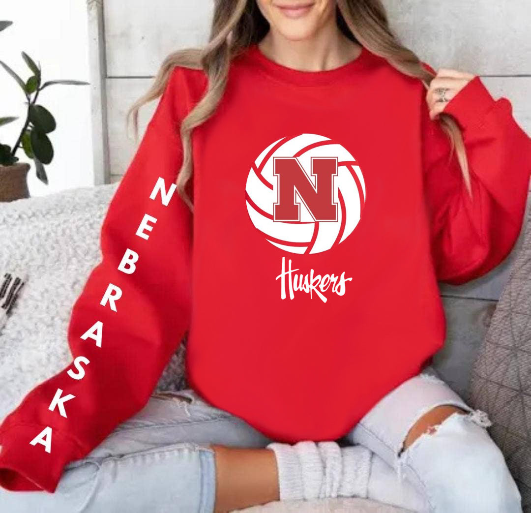 Volleyball Nebraska Sweatshirt