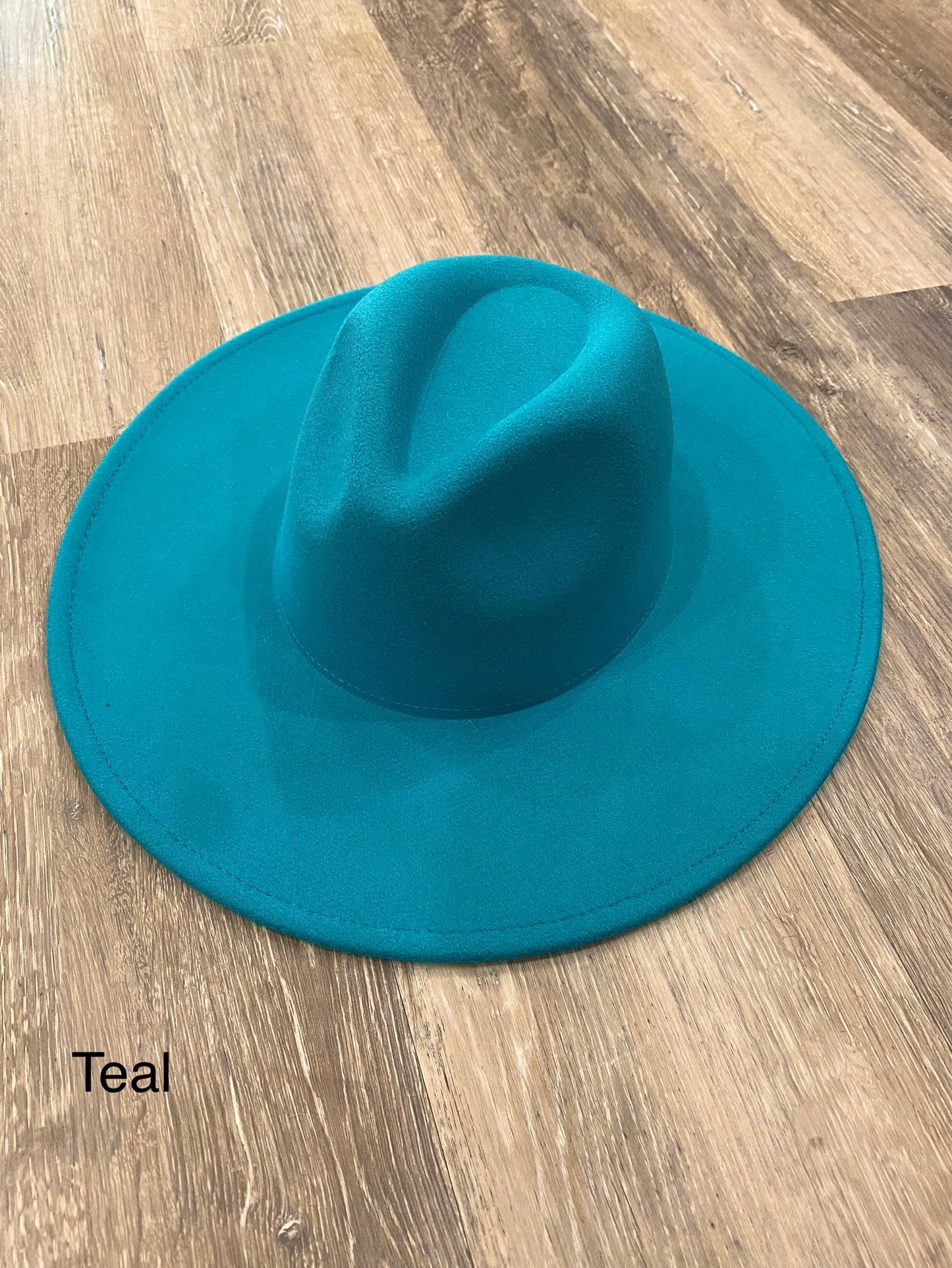 Wide Brim Vegan Felt Hat