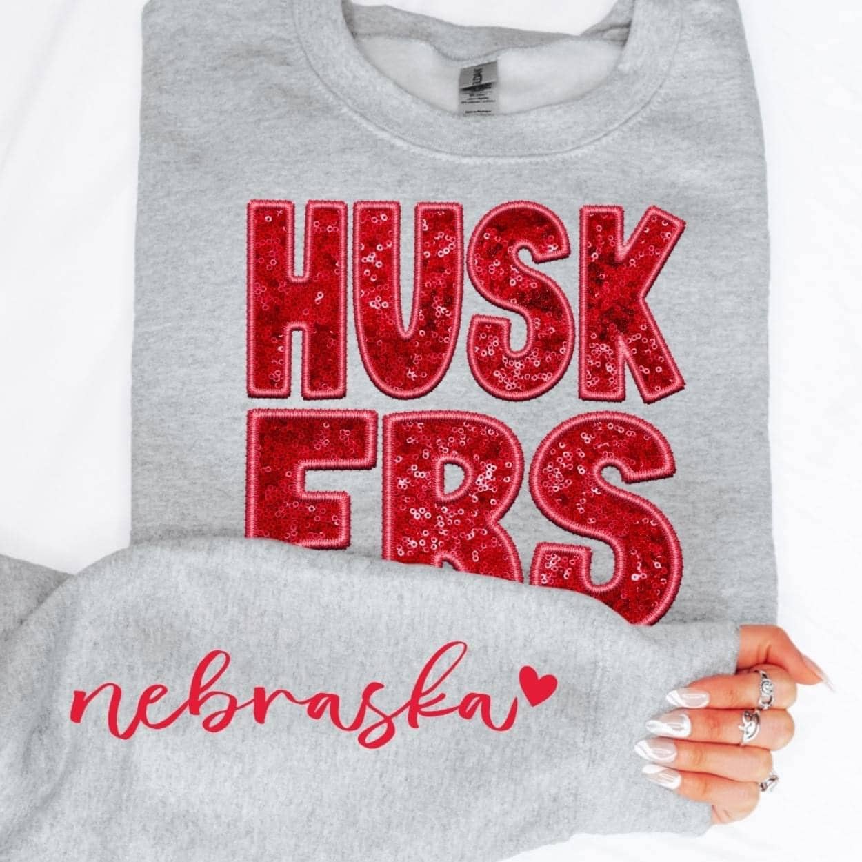Nebraska Huskers Graphic Sweatshirt