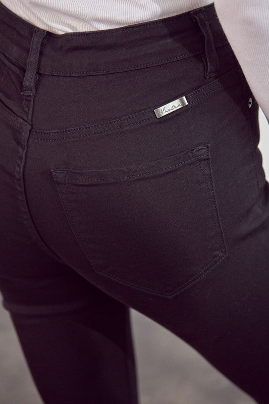 KanCan High Rise No Distressing Super Skinny Jeans