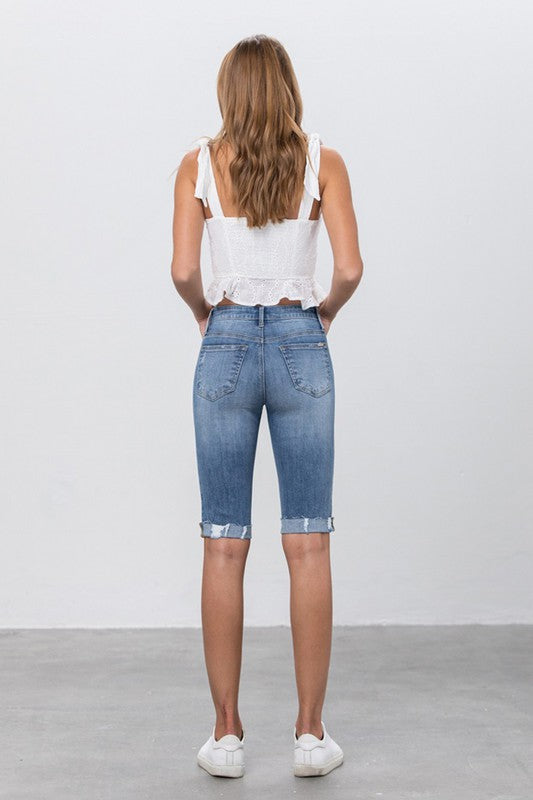 Insane Gene Mid Rise Bermuda Shorts