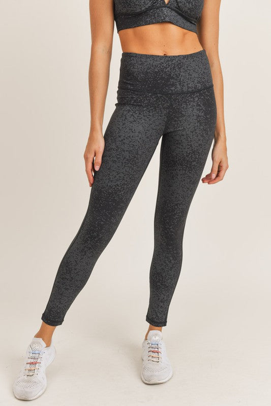 Mono B Flake Foil Highwaist Leggings