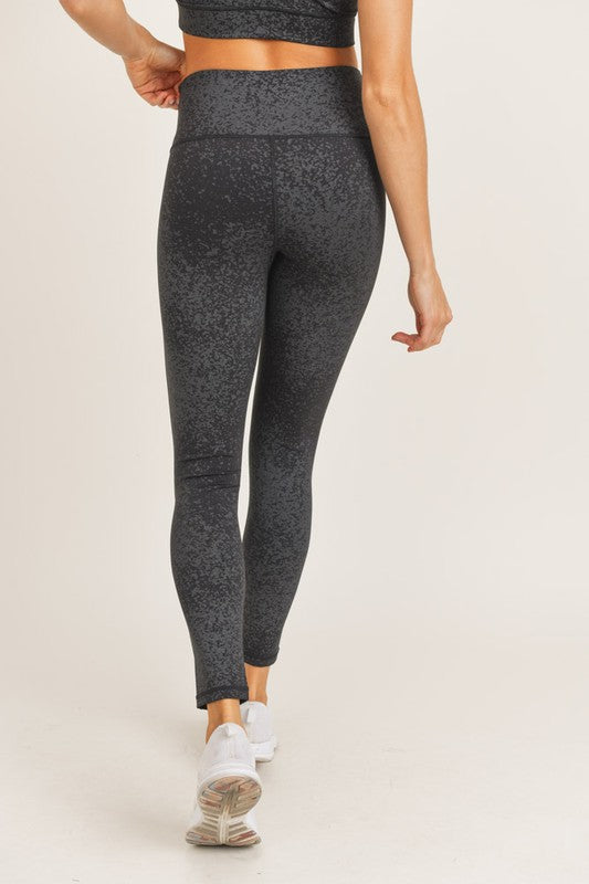 Mono B Flake Foil Highwaist Leggings