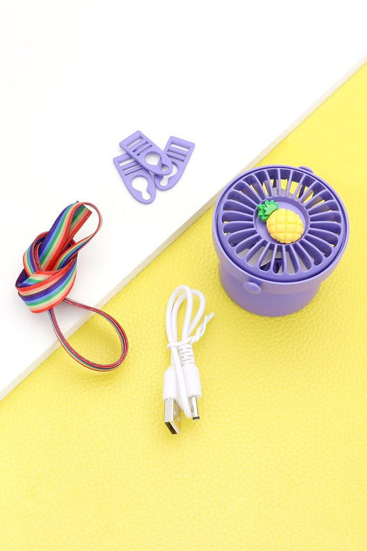 USB Charge Portable Fan