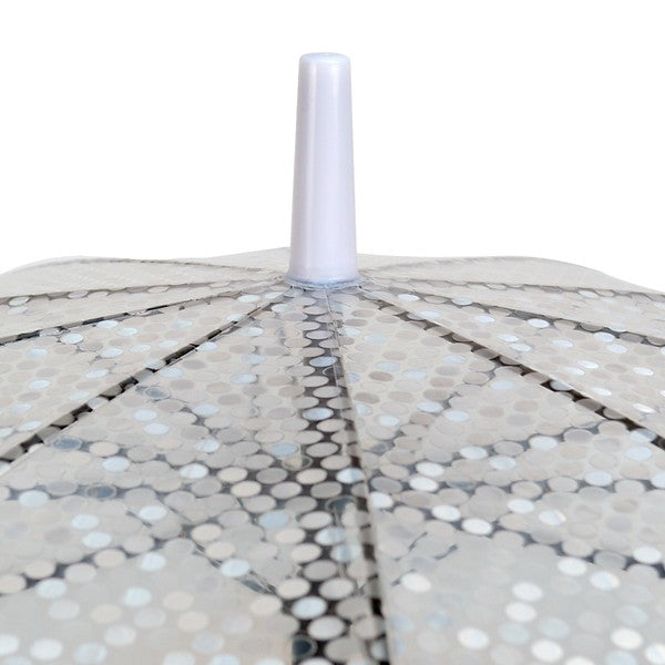 Clear Polka Dot Pattern Umbrella
