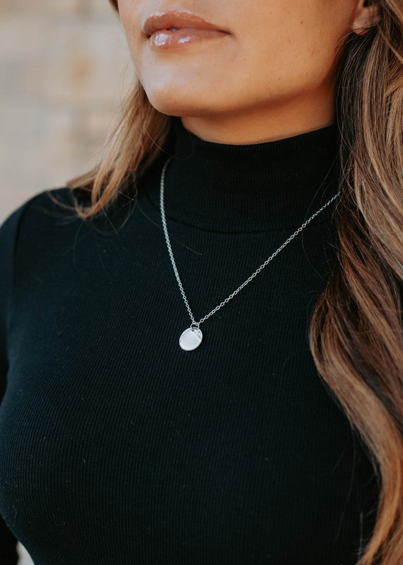 Circle Pendant Necklace