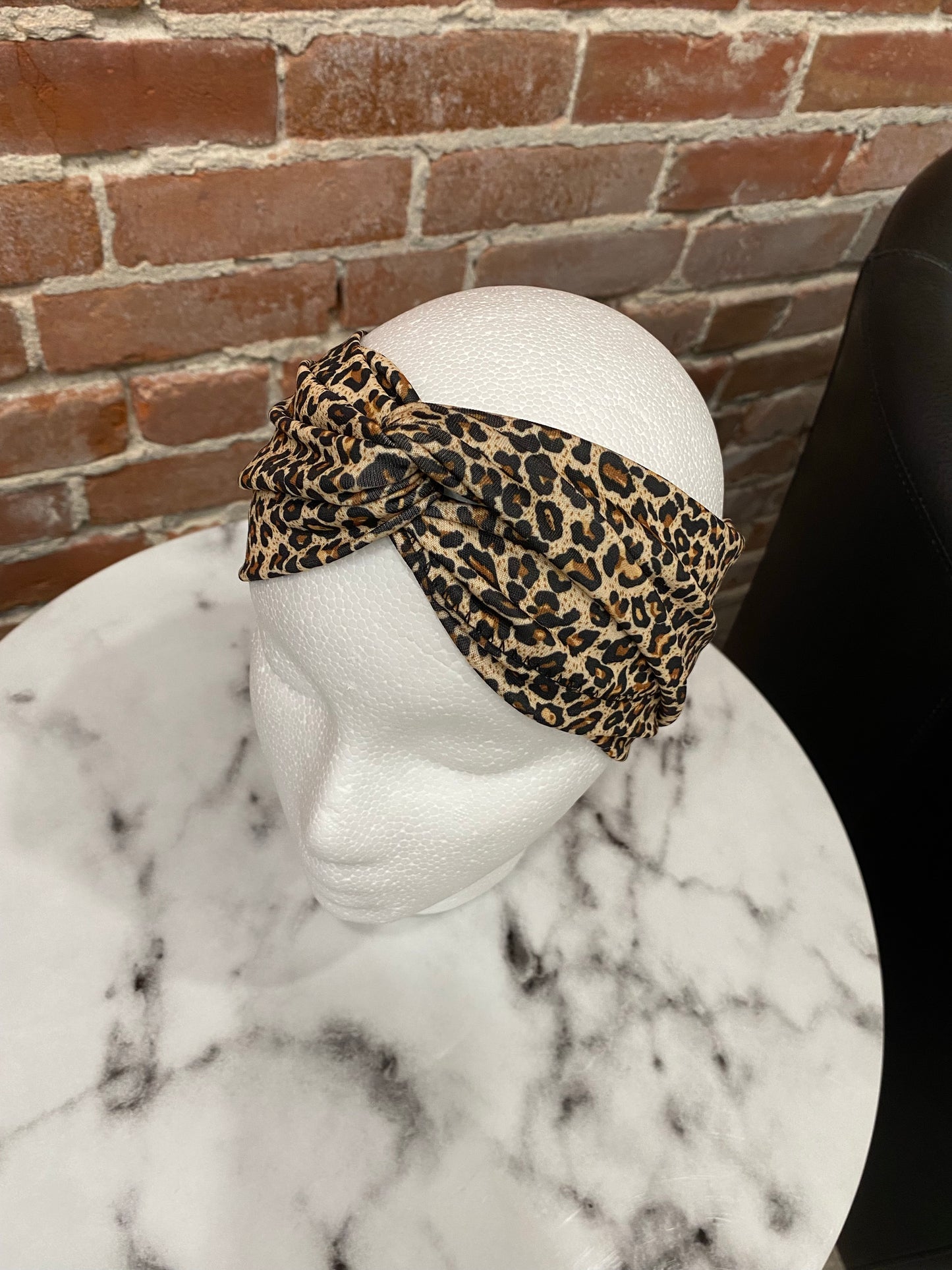 Leopard Twist Headband