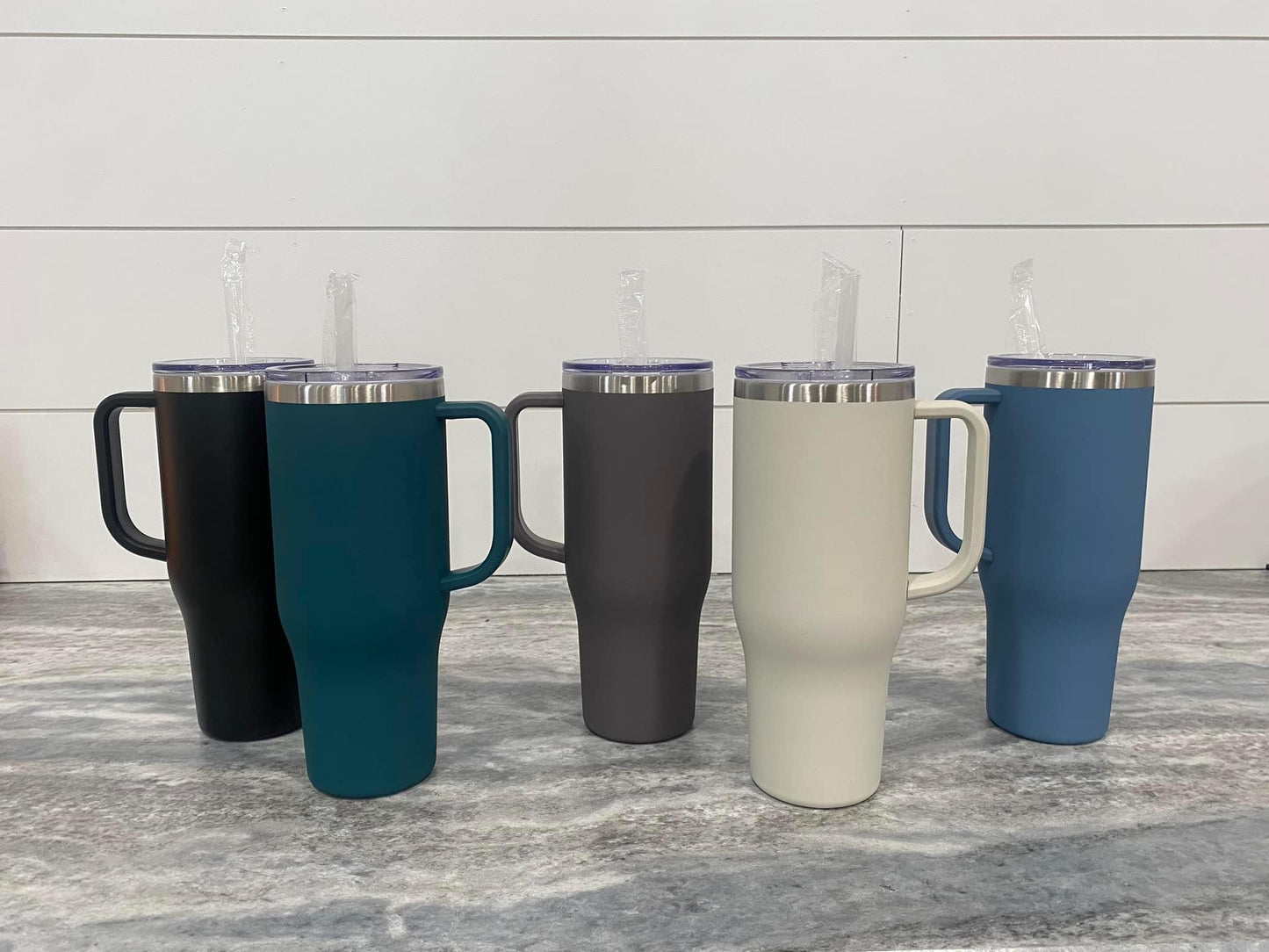 Steel Tumbler with Handle