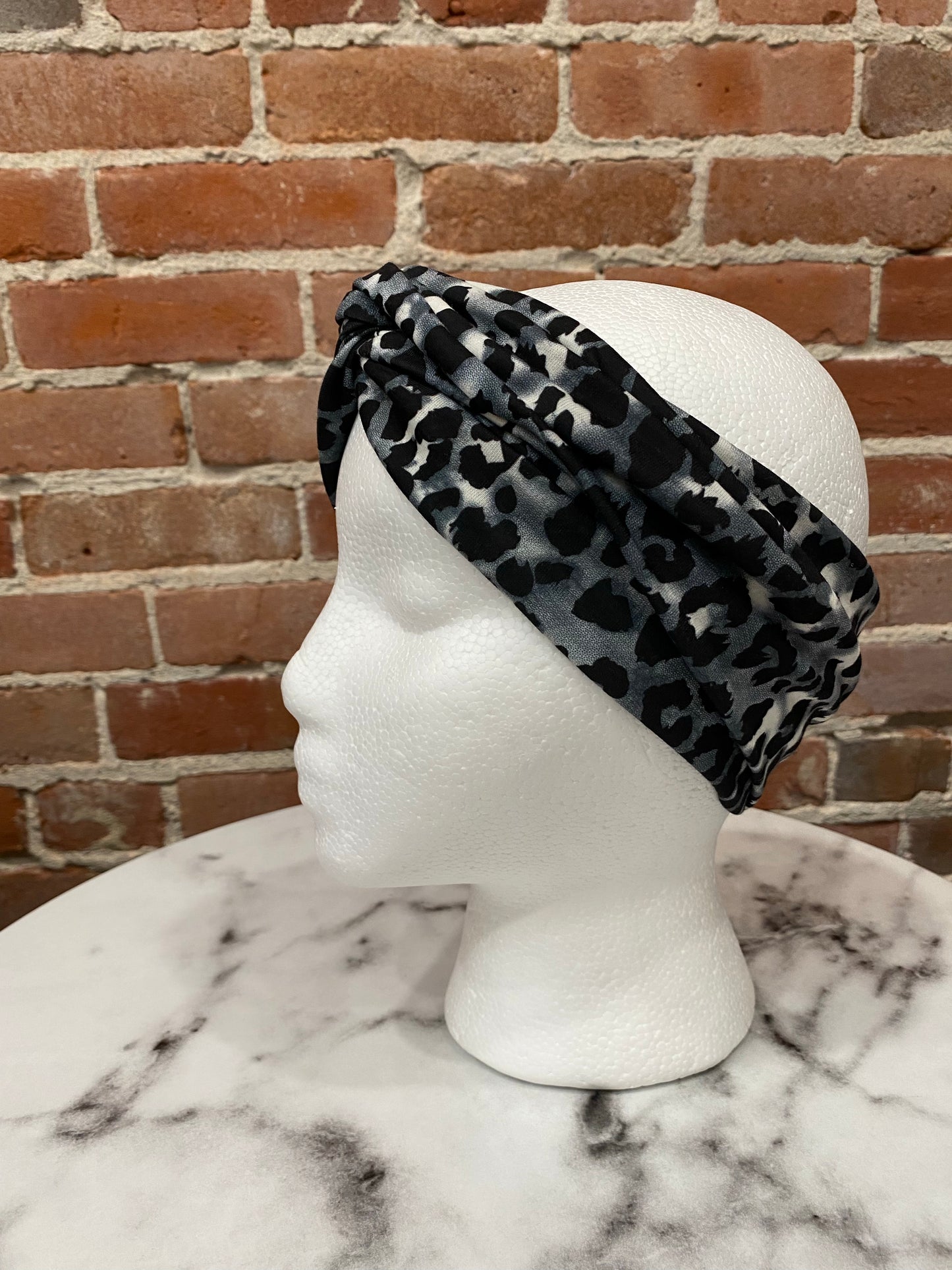 Leopard Twist Headband