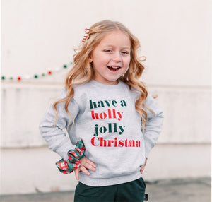 "Have A Holly Jolly Christmas" Children's Sweater