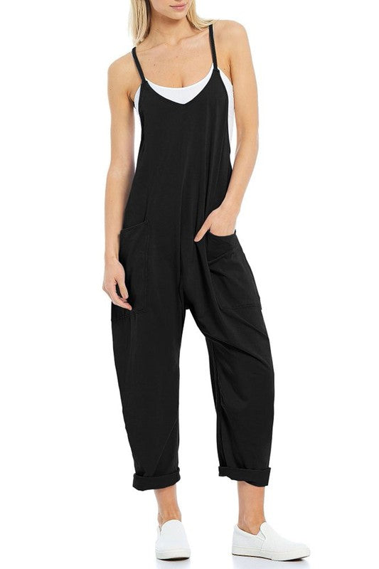 V-Neck Jumpsuit