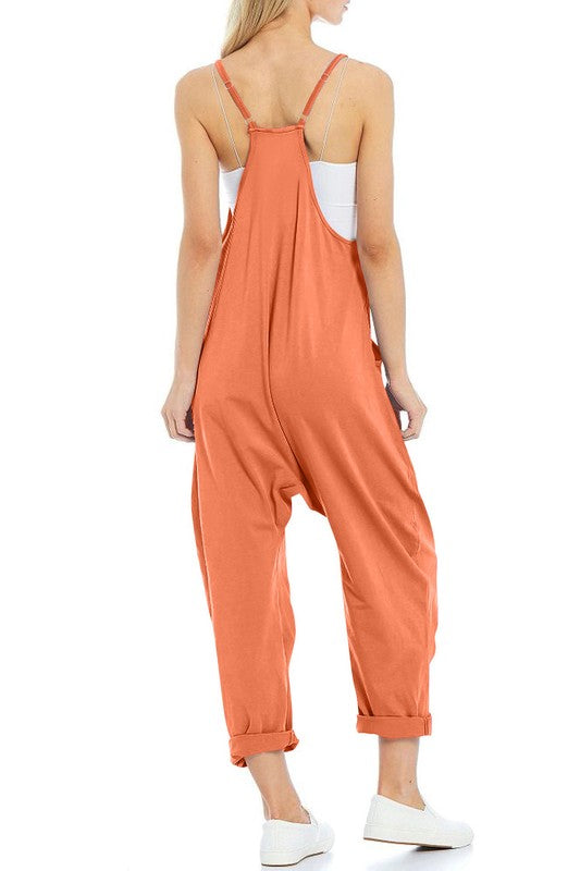 V-Neck Jumpsuit