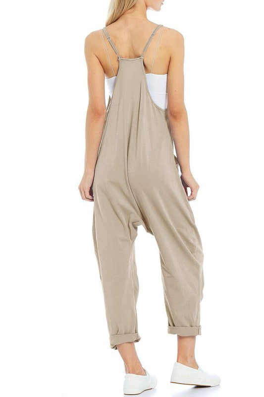 V-Neck Jumpsuit