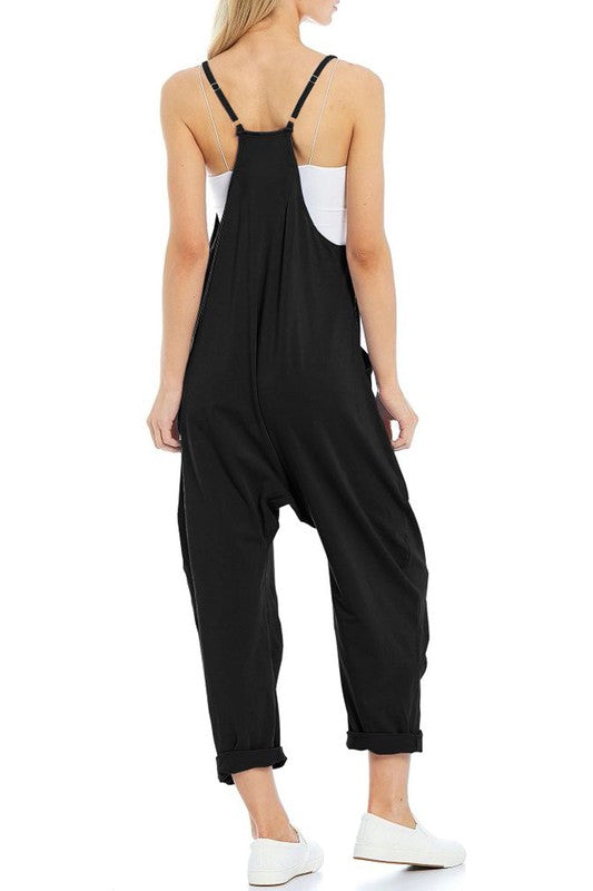 V-Neck Jumpsuit