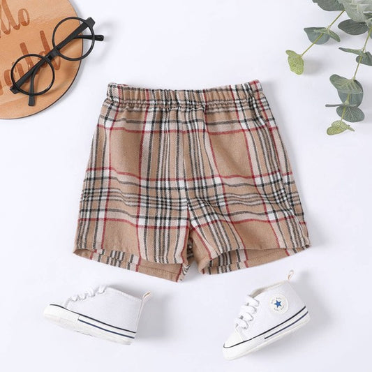 Baby Boy Allover Stripe Shorts