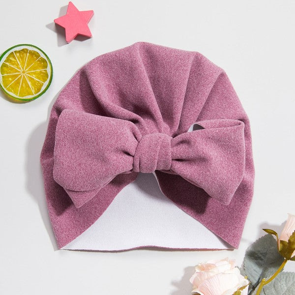 Baby/Toddler Solid Bowknot Hat