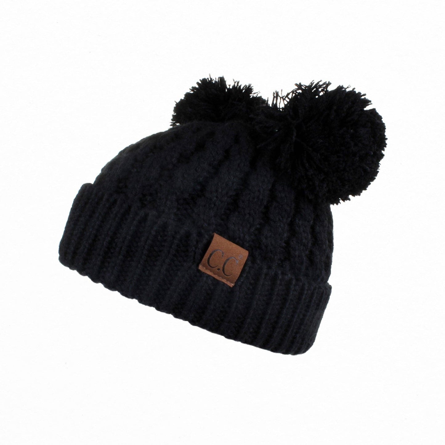 CC Kids Double Pom Beanie