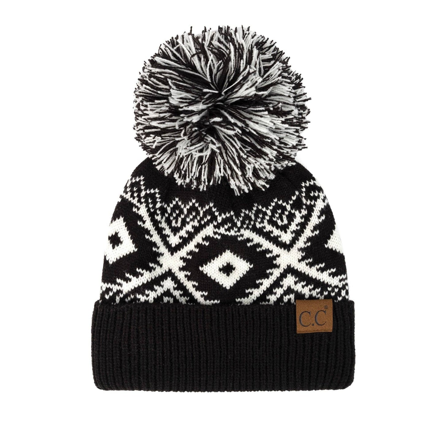 CC Aztec Print Beanie