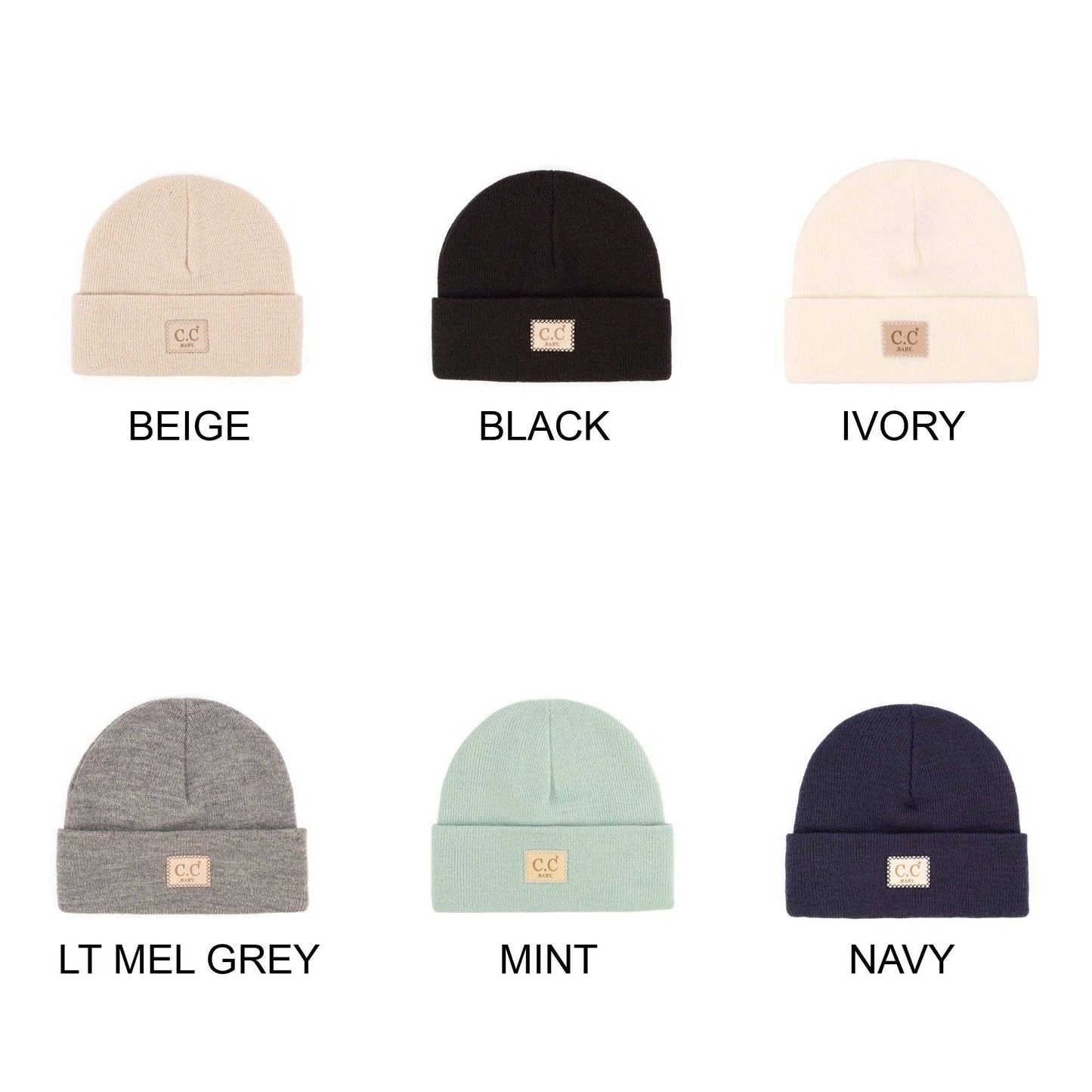 CC Baby Classic Ribbed Beanie