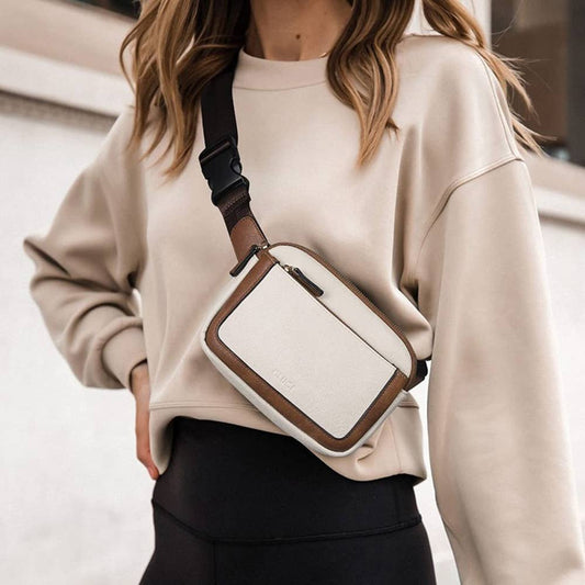Cross Body Bag Waist Synthetic Leather Women's Waist Bag