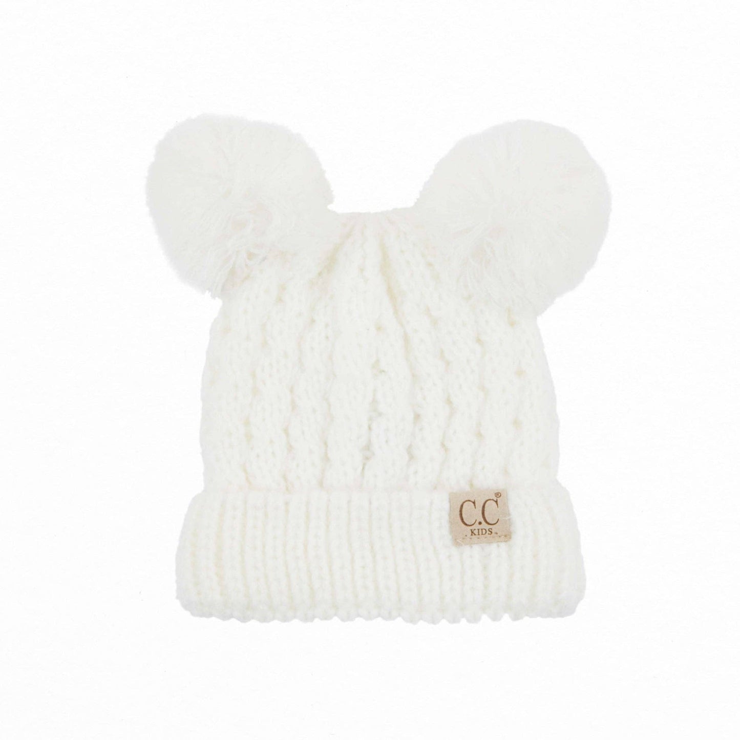 CC Kids Double Pom Beanie