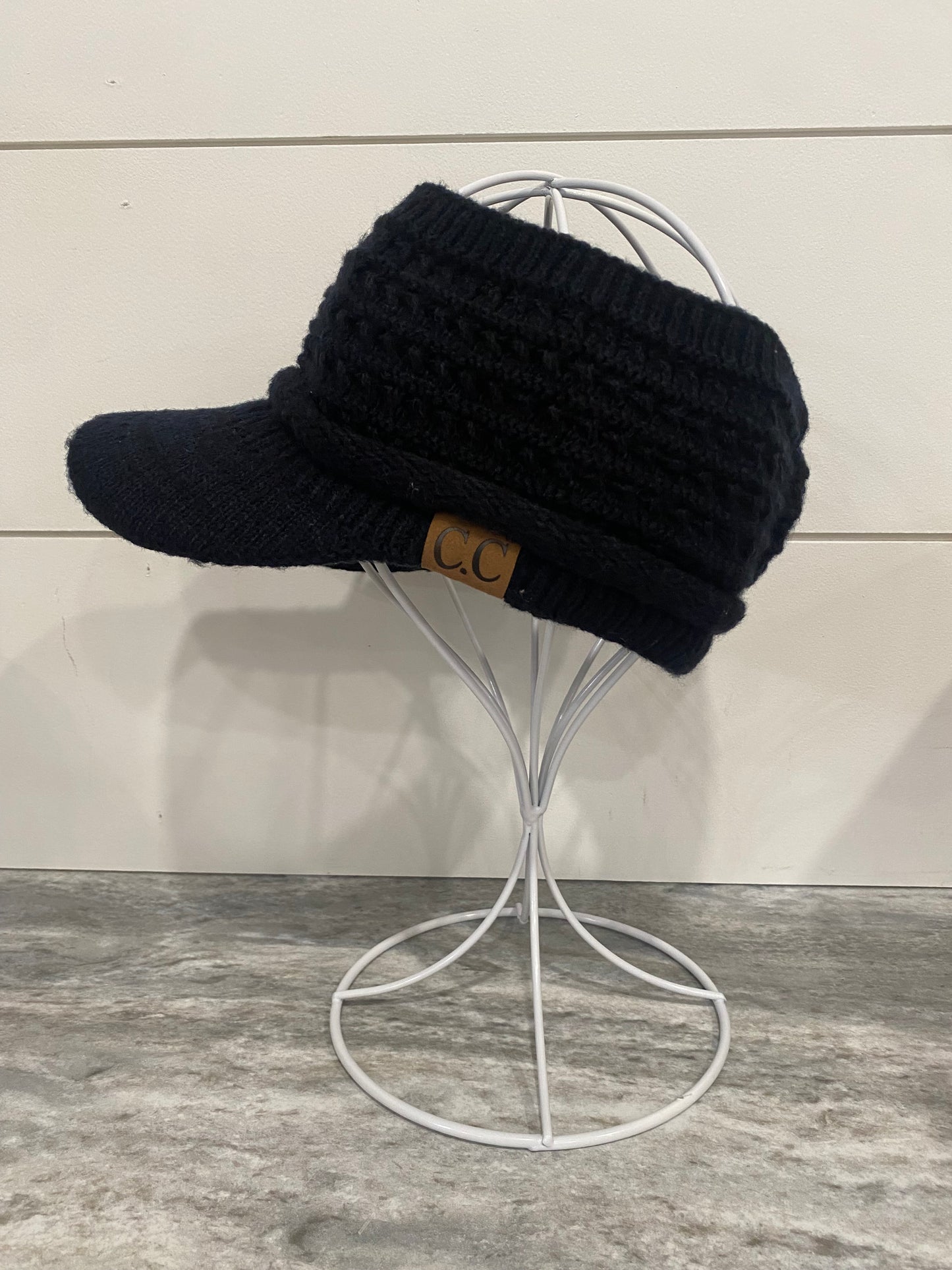 C.C Brand Knitted Visor