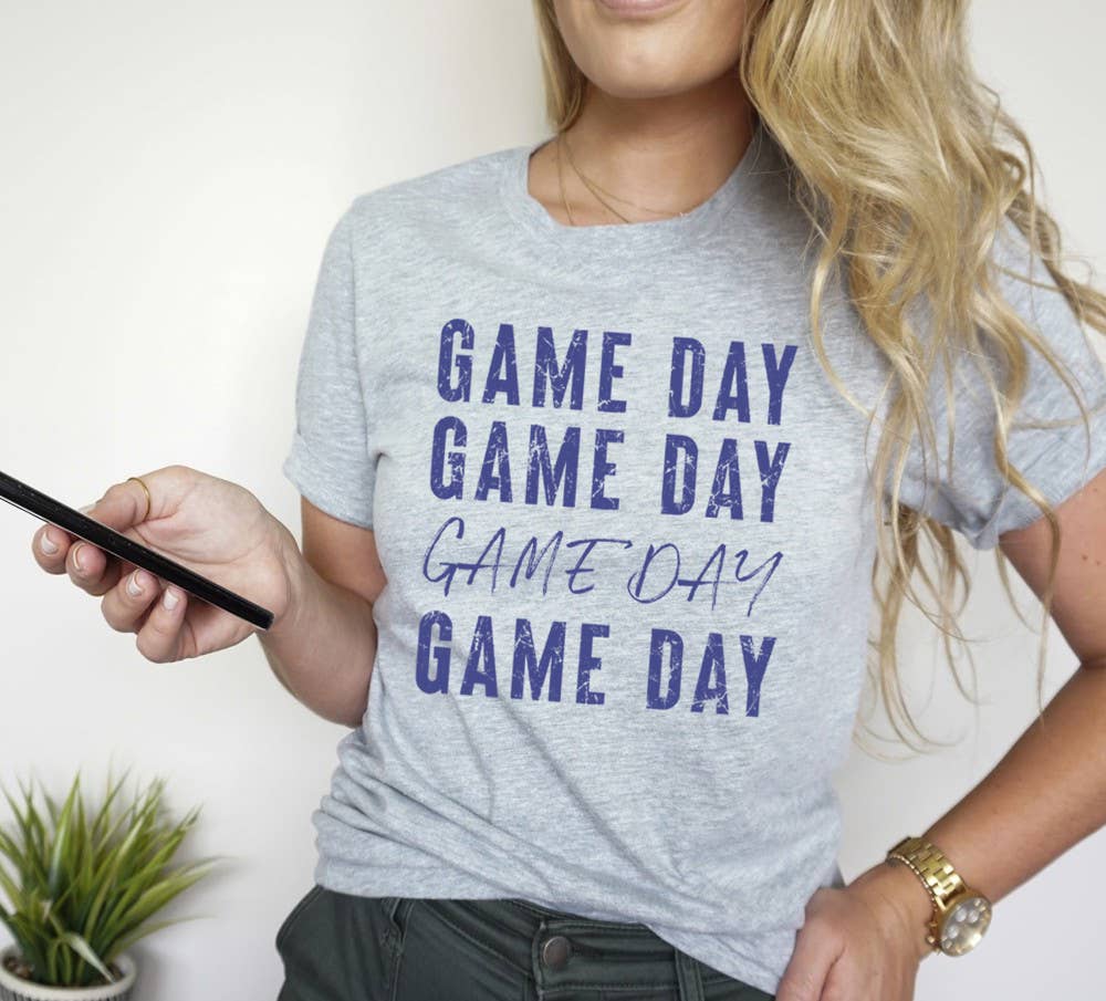 GAME DAY Graphic  Short sleeve Tees