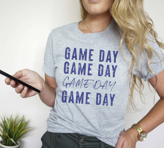 GAME DAY Graphic  Short sleeve Tees