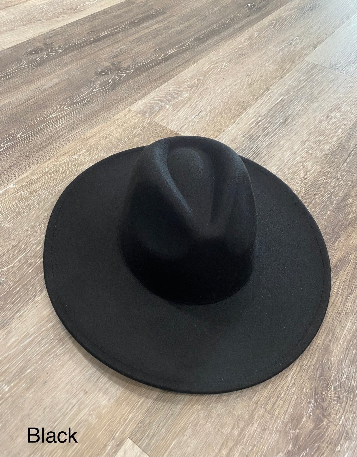 Wide Brim Vegan Felt Hat