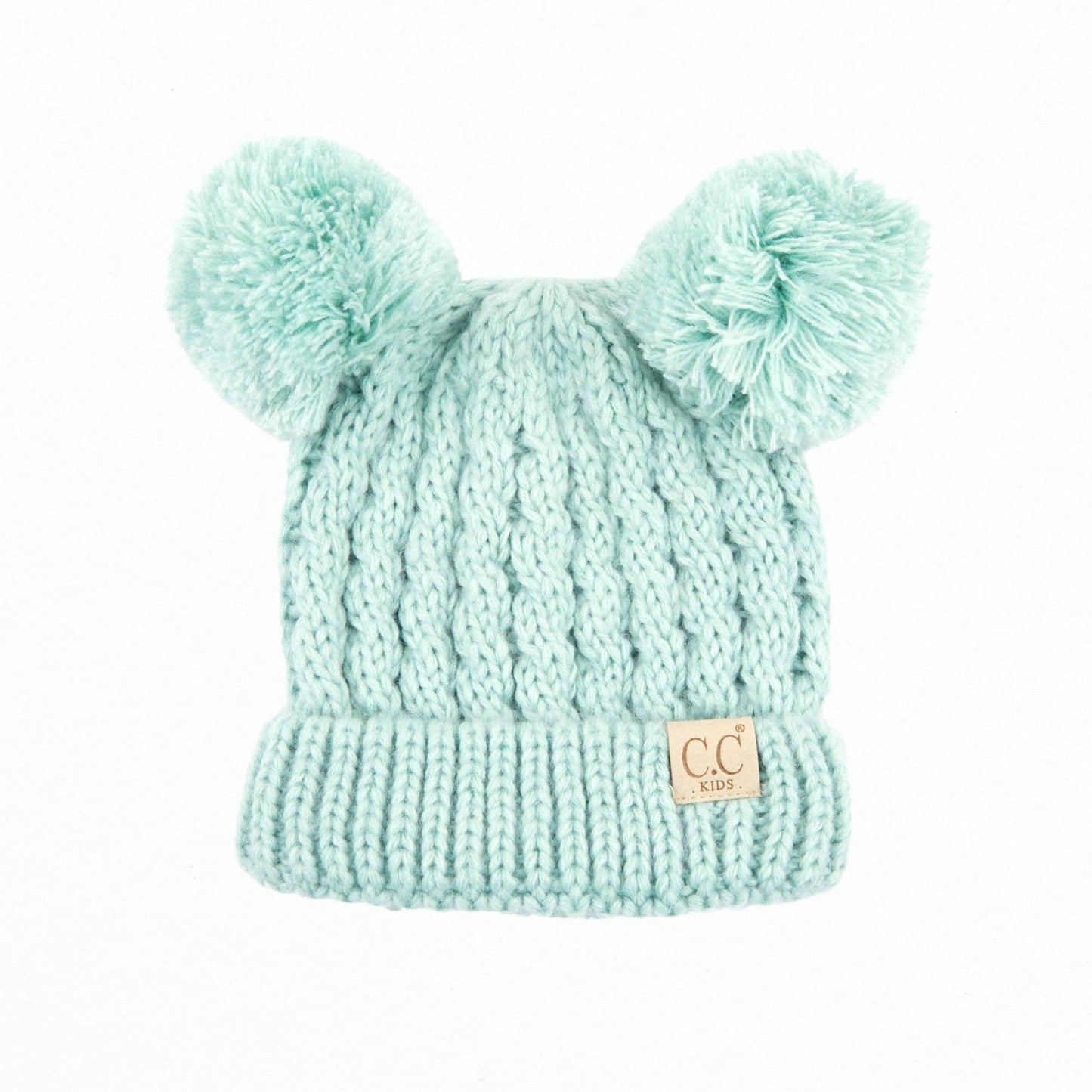 CC Kids Double Pom Beanie