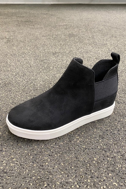 Hidden Wedge Sneaker with Comfort Stretch