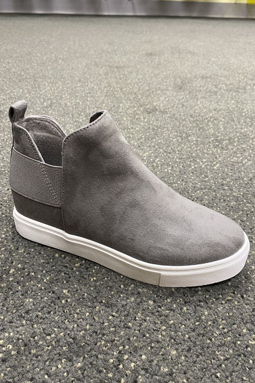 Hidden Wedge Sneaker with Comfort Stretch