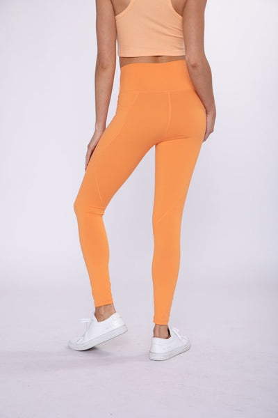 Mono B Solid Leggings with Side Pockets