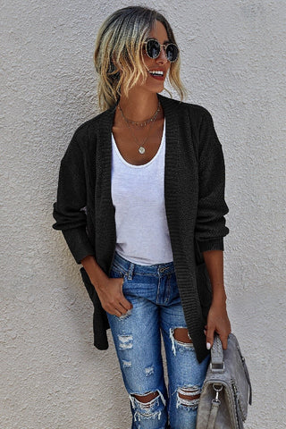 Casual Knit Cardigan with Pockets