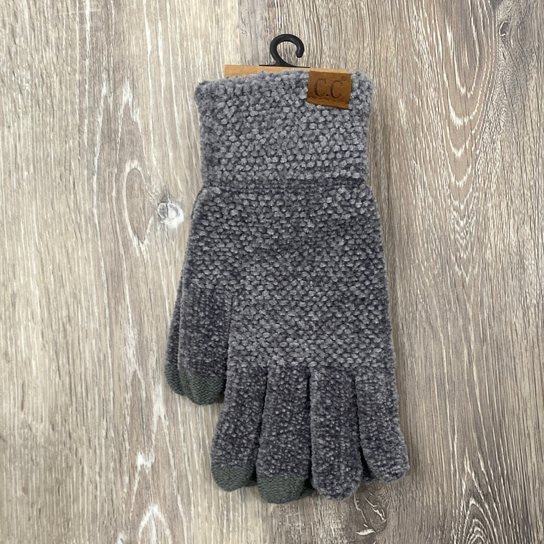 C.C. Chenille Touch Gloves