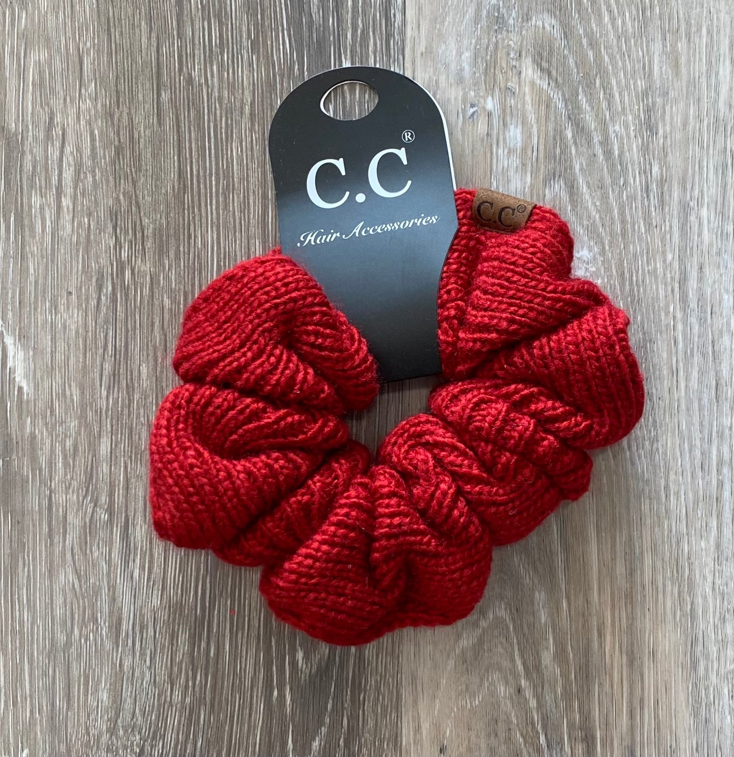 C.C Soft Knit Scrunchies