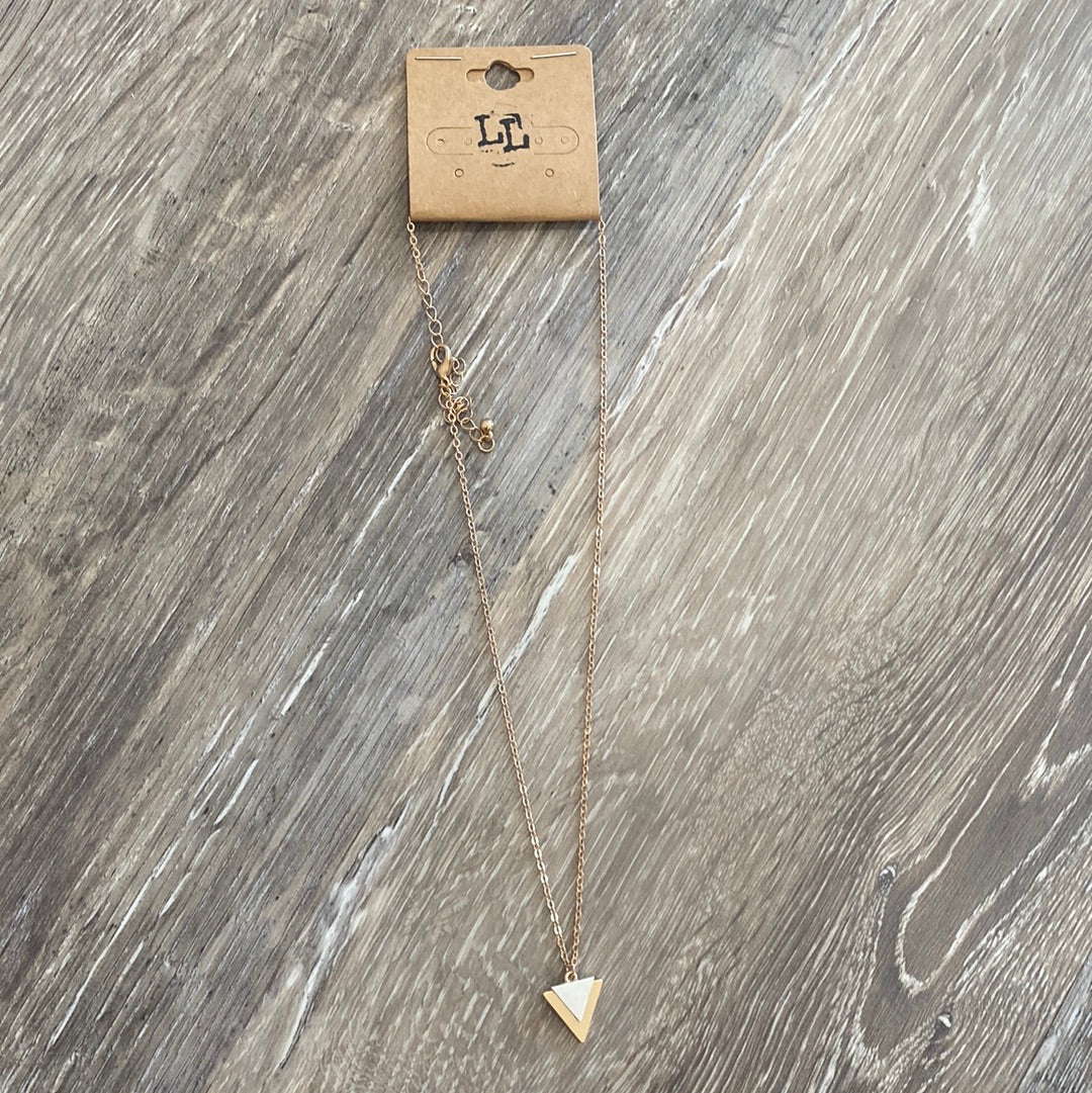 Triangle Charms Necklace