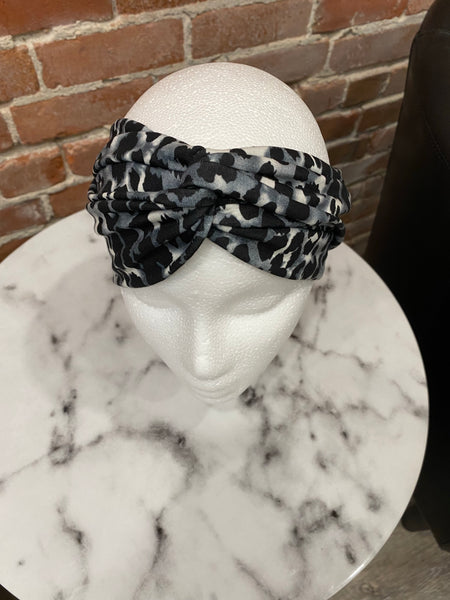 Leopard Twist Headband