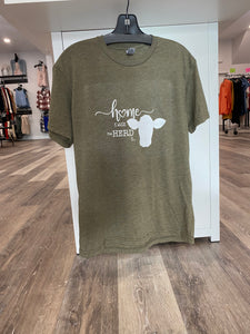 "Home is Where the Herd Is" Graphic T-Shirt