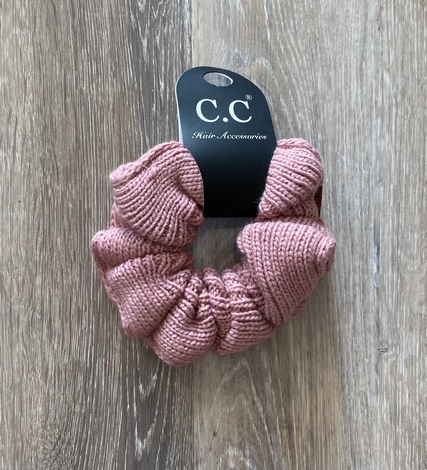 C.C Soft Knit Scrunchies