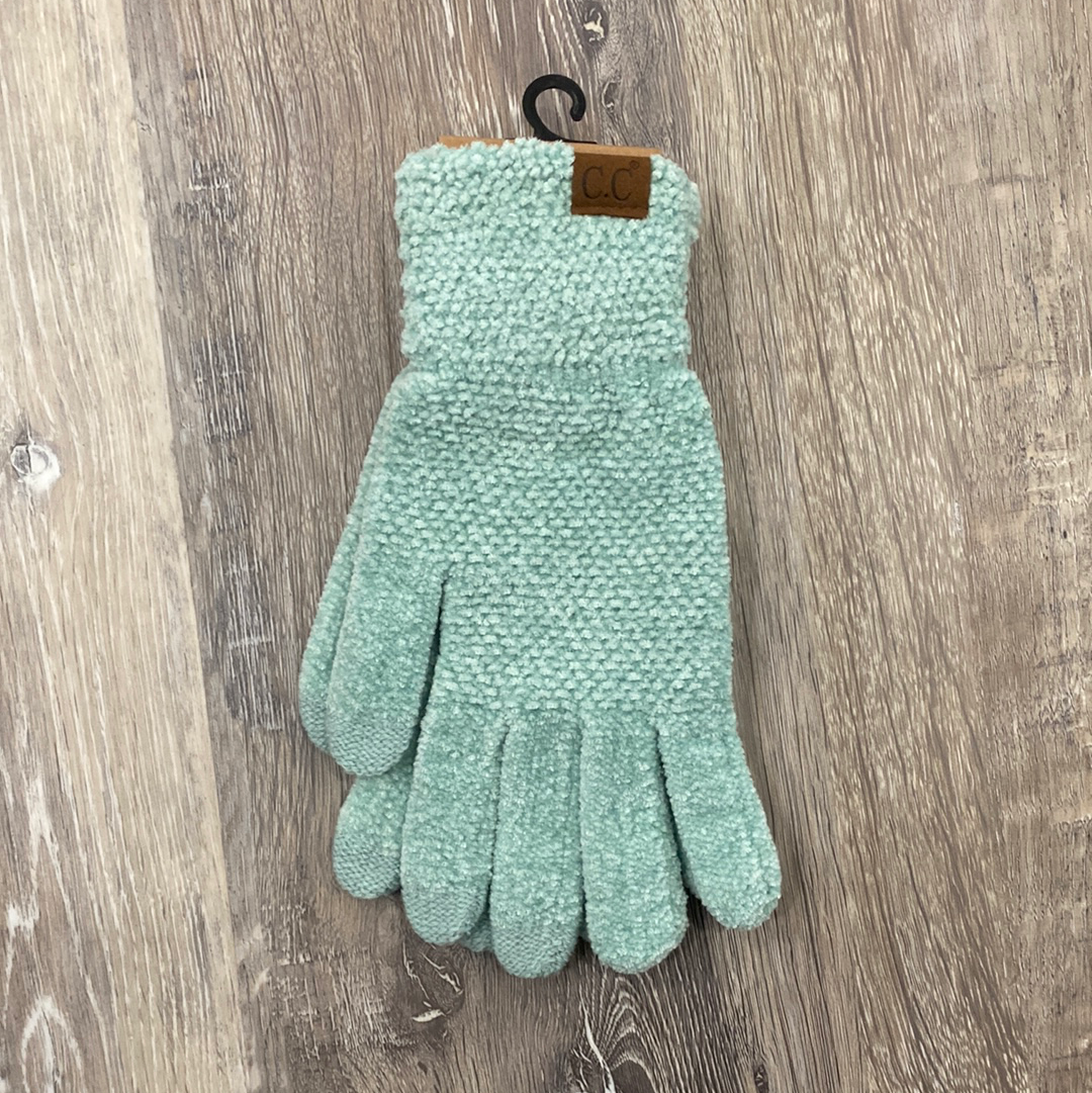 C.C. Chenille Touch Gloves